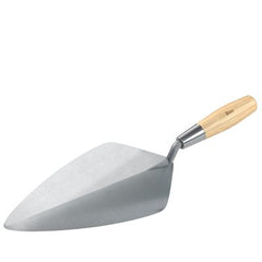 Bon Keystone 72-632 Philadelphia Forged Steel Brick Trowel 10 Inches Wood Handle