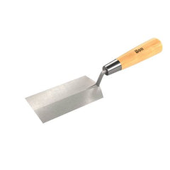 Bon 70-152 Stainless Steel Margin Trowel 5 Inch x 1.5 Inch Wood Handle