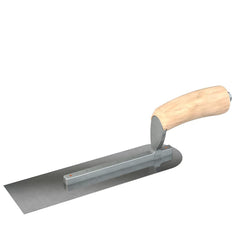 Bon Steel City 66-240 Carbon Steel Finishing Trowel 18 x 4 Inches Camel Back Wood Handle