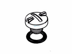 Pentair ZBR12160 Boost-Rite Drain Plug with O-Ring