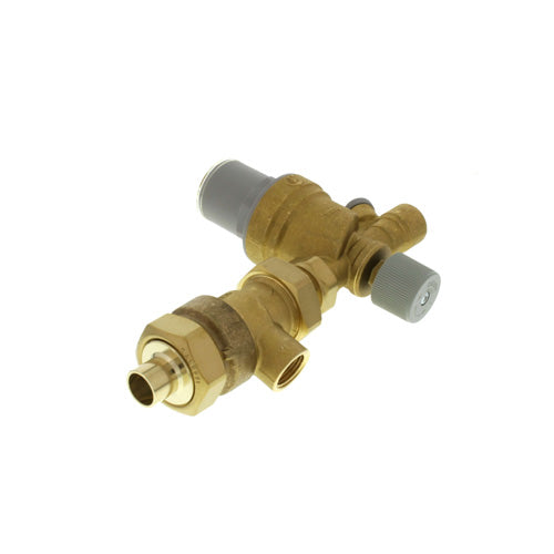 Caleffi 573009A AutoFill and Back Flow Preventer Combination Brass Sweat x NPT