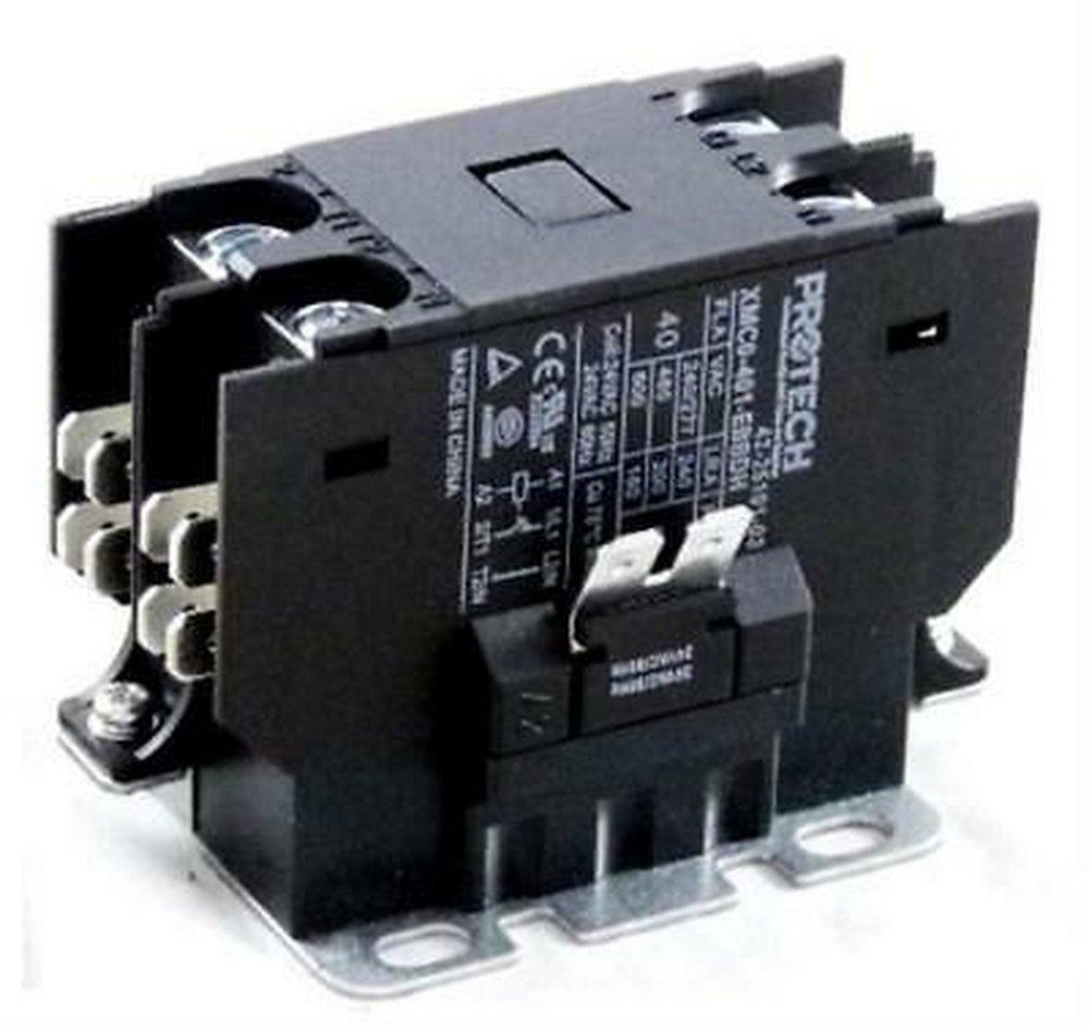 Rheem 42-25102-01 30A 24V 2 Pole Contactor Replacement 42-25102-01