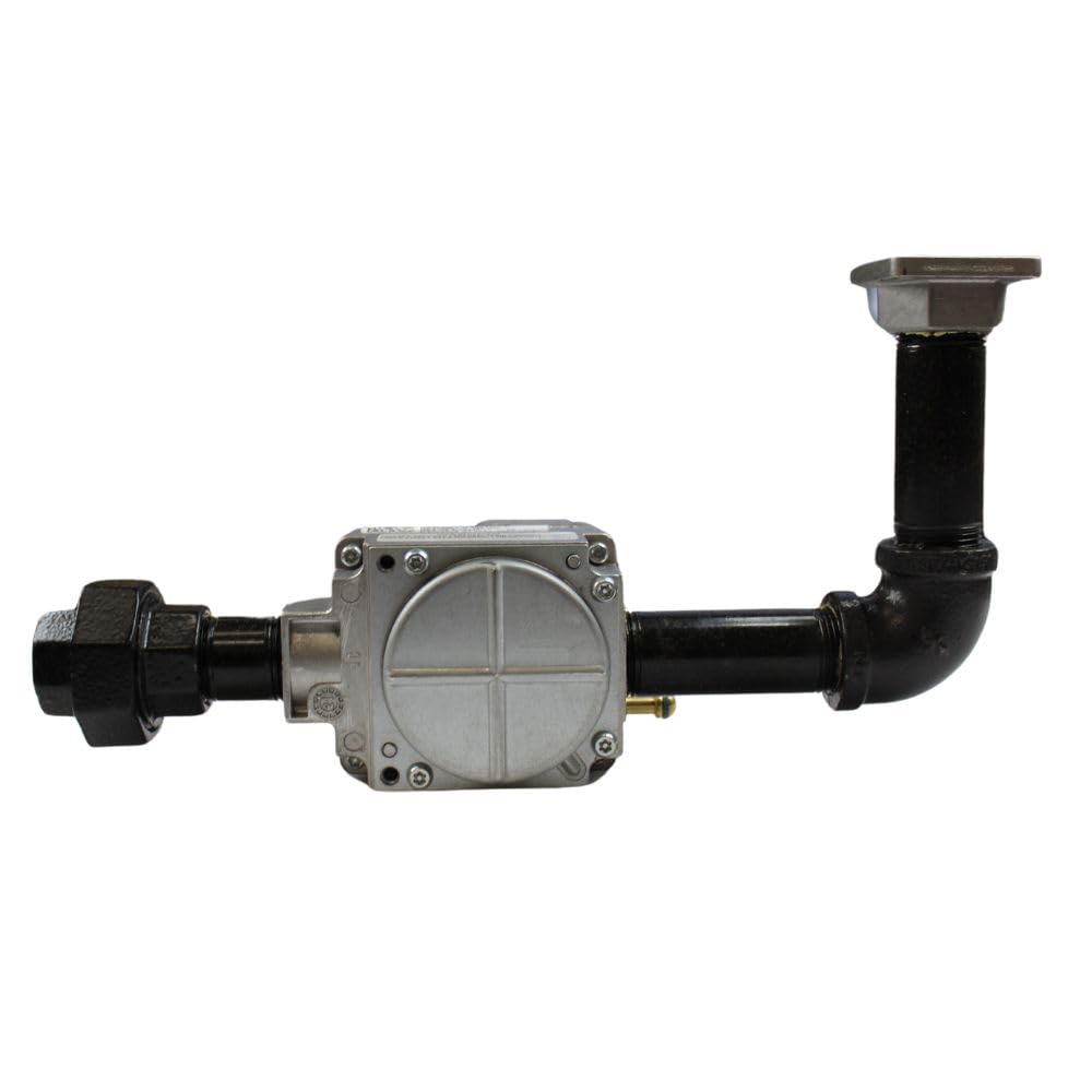 RAYPAK Raypak 018870F Gas Valve with Gas Line Half Replacement Part for Pool Heaters