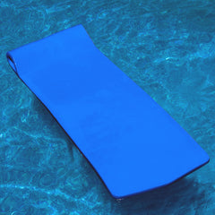 Swimline 12005 Sofskin Foam Pool Float 1.25 Inch Thick For Sun Tanning Blue