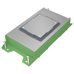 Wiremold RFBA4R30OG RFBA 4G 3.0 Inch Rectangular Floor Box for Versatile Recessed Power and Data Networking in Commercial and Residential Buildings