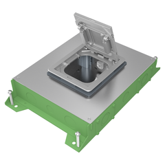 Wiremold RFBA4R30OG RFBA 4G 3.0 Inch Rectangular Floor Box for Versatile Recessed Power and Data Networking in Commercial and Residential Buildings