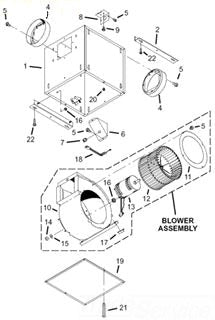 Broan S99080481 Motor for L100 Ventilation Fan 120V Replacement Motor