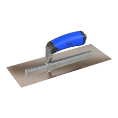 Bon Steel City 67-305 Razor Stainless Steel Finishing Trowel Square End 11.5 x 4.5 Comfort Wave Handle