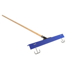 Bon 12-689 Gauge Rake with Sleds 24 Inch with Threaded Handle Bracket