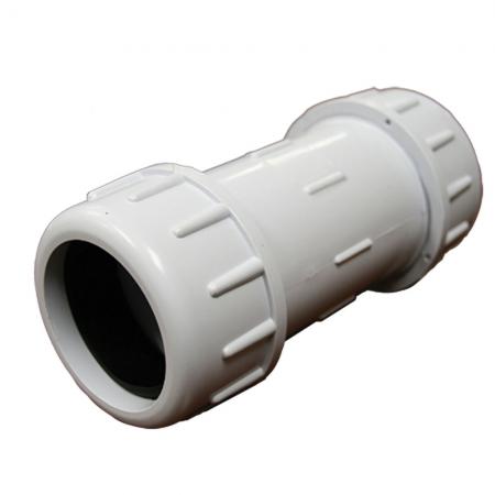 JONES STEPHENS C12400 PVC Compression Coupling 4 Inch 150 PSI