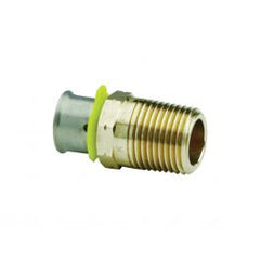 Viega 90561 PureFlow 1IN Press x Male Adapter Bronze