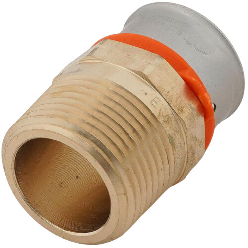 Viega 90561 PureFlow 1IN Press x Male Adapter Bronze