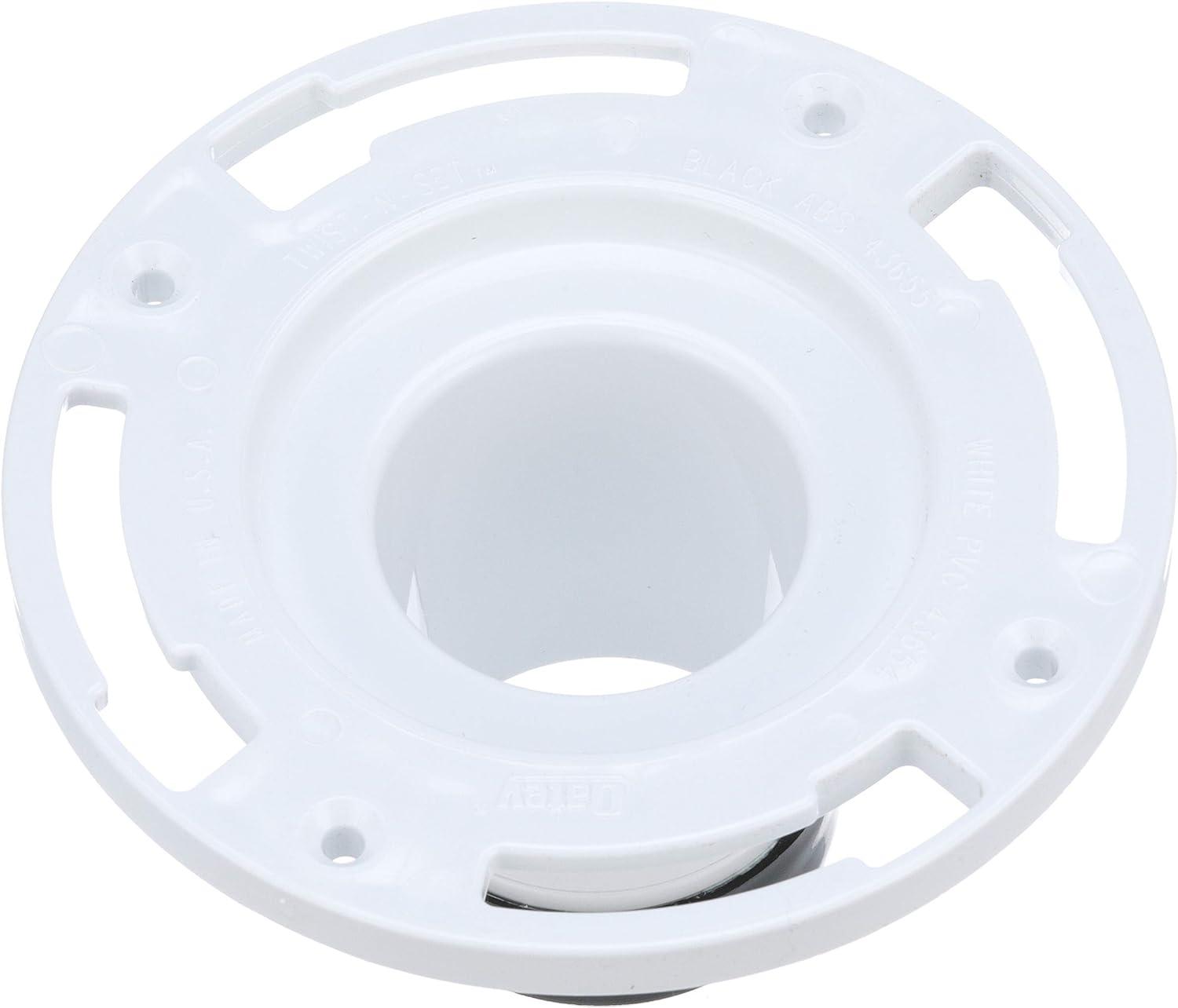 Oatey 43654 PVC Twist-N-Set Closet Flange 3 Inch Replacement 43654