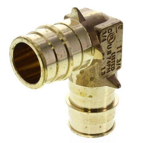 Uponor LF4710750 ProPEX 3/4 Inch Brass 90-Degree Elbow