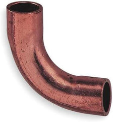 NIBCO 607-LT12 Copper 90 Degree Long Radius Elbow 1/2 Inch Pack of 1