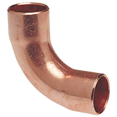 NIBCO 607-LT38 Copper 90 Degree Long Radius Elbow 3/8 Inch