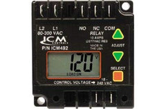 ICM ICM492C Single-Phase Digital Line Voltage Monitor 208-240/1/60