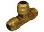 Mueller Industries T2-4 Streamline 3-Way Tube Tee Brass