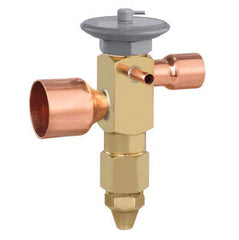 SPORLAN OVE70CP100 Thermostatic Expansion Valve, R22, 70 Tons, 1 1/8 ODF x 1 3/8 ODF