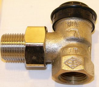 TACO 5433-1 Heat-Gard Thermostatic Radiator Valve Non-Electric Angle Pattern 3/4 inch NPT