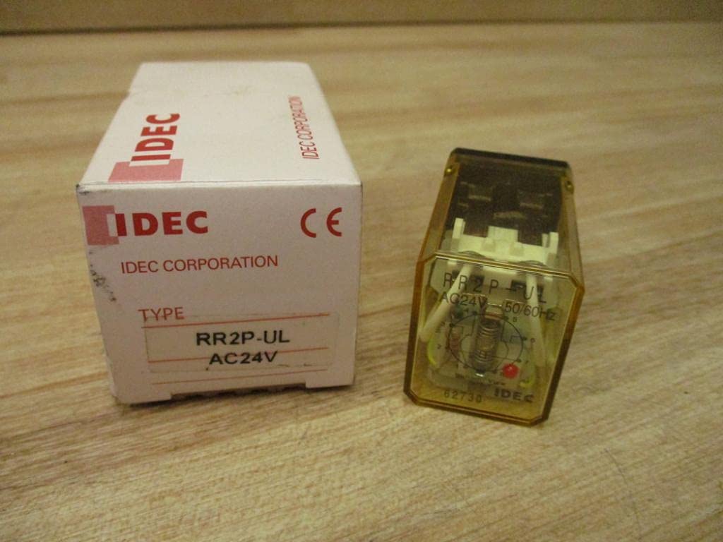 IDEC RR2P-ULAC24V Power Relay 24VAC 10A Plug In