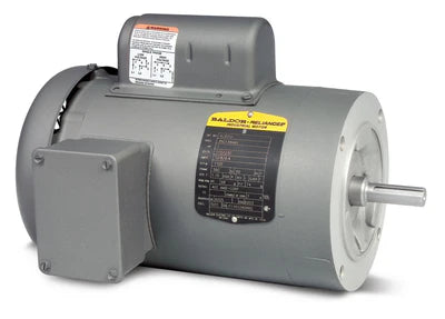 Baldor KL3403 General Purpose AC Motor Single Phase 56C Frame TEFC Enclosure 1/4Hp Output 1725rpm 60Hz 115/230V Voltage