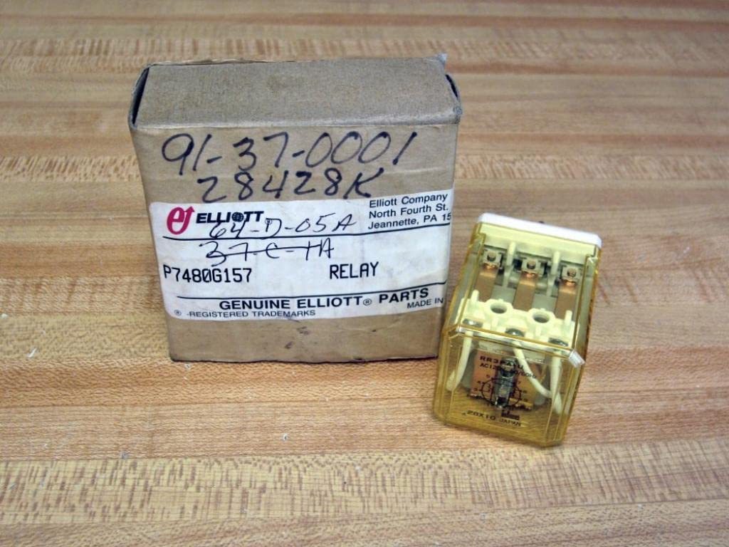 IDEC RR3PA-UAC120V Power Relay 120VAC 10A 3PDT