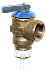 Apollo Valves 18C-402-27 3/4 in. Bronze MNPT x FNPT 125# 210 Relief Valve