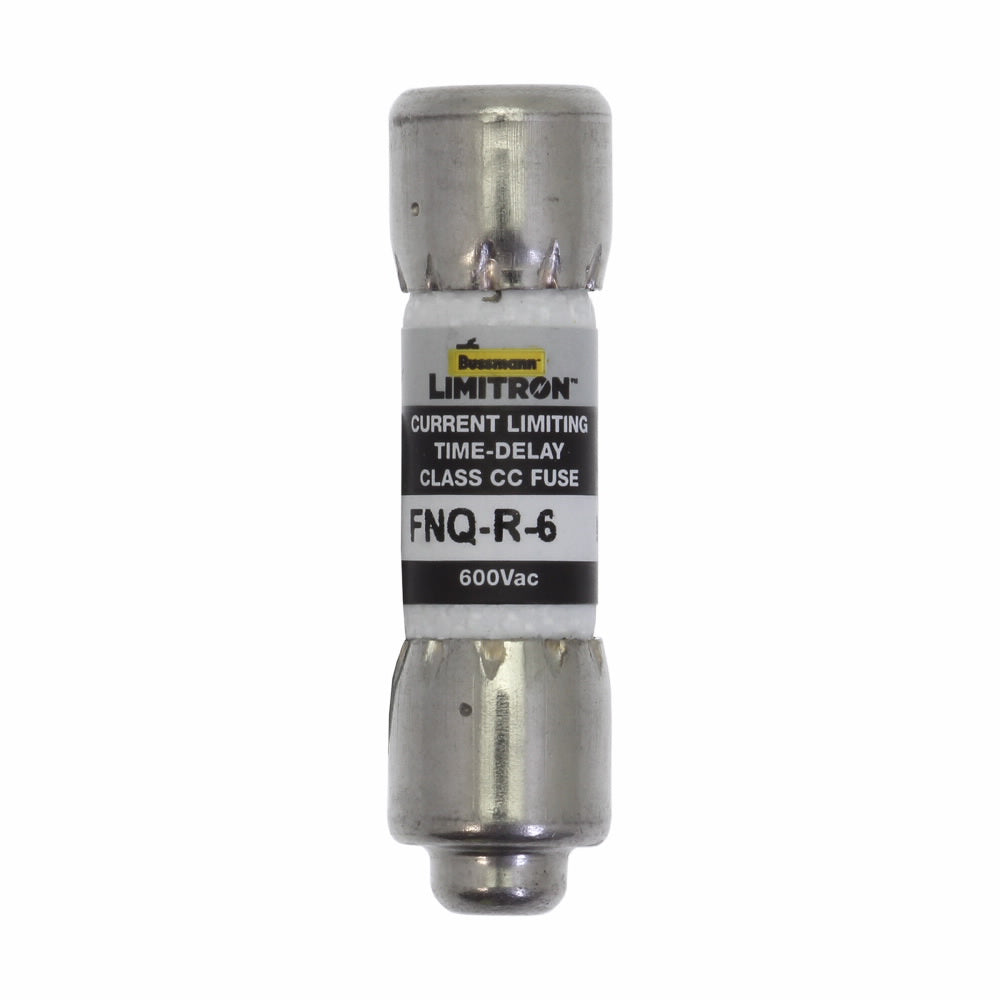 EATON FNQ-R-6 BUSSMANN LIMITRON CLASS CC FUSE 6A 600VAC TIME DELAY