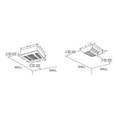 Marley CDF558 Commercial Fan Forced Ceiling Heater - 5000 Watts 208 Volts