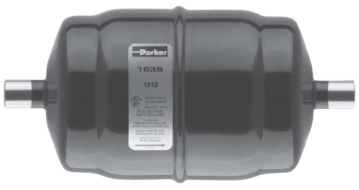 Parker Hannifin 450293-001 Liquid Line Filter Drier 5/8 Inch ODF 650 PSI Compatible with Multiple Refrigerants