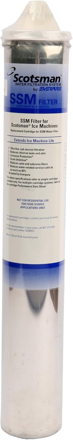 Scotsman SSMRC1 Replacement Water Filter Cartridge