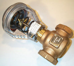 Siemens 268-03168 Brass Control Valve 1-1/4 Inch NPT 16 CV