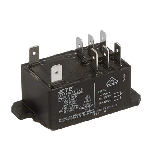 TE Connectivity T92P11A22-240 Power Relay 240VAC 30A DPDT