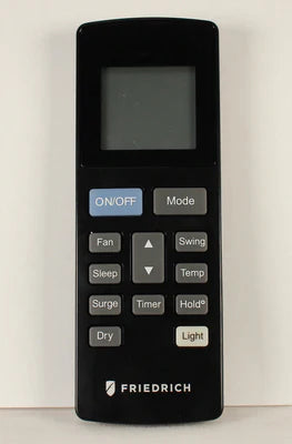 Friedrich Air Conditioning 69700623 Black Remote Control for HVAC Systems