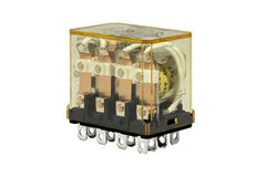 IDEC RH4B-UTAC120V Medium Power Relays 120V 10A 4PDT Blade PlugIn