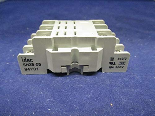 IDEC SH3B-05 Relay Socket 11-PIN Blade Socket DIN Rail Snap Mount