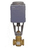 Siemens 267-03187 2-Way NC Brass Valve Assembly with Electro-Hydraulic Actuator