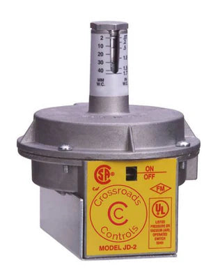 Antunes JD-2-ORANGE Pressure Switch 5-35 Inches WC - Industrial & Scientific