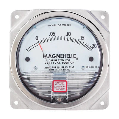 Dwyer 2008 Magnehelic Differential Pressure Gauge