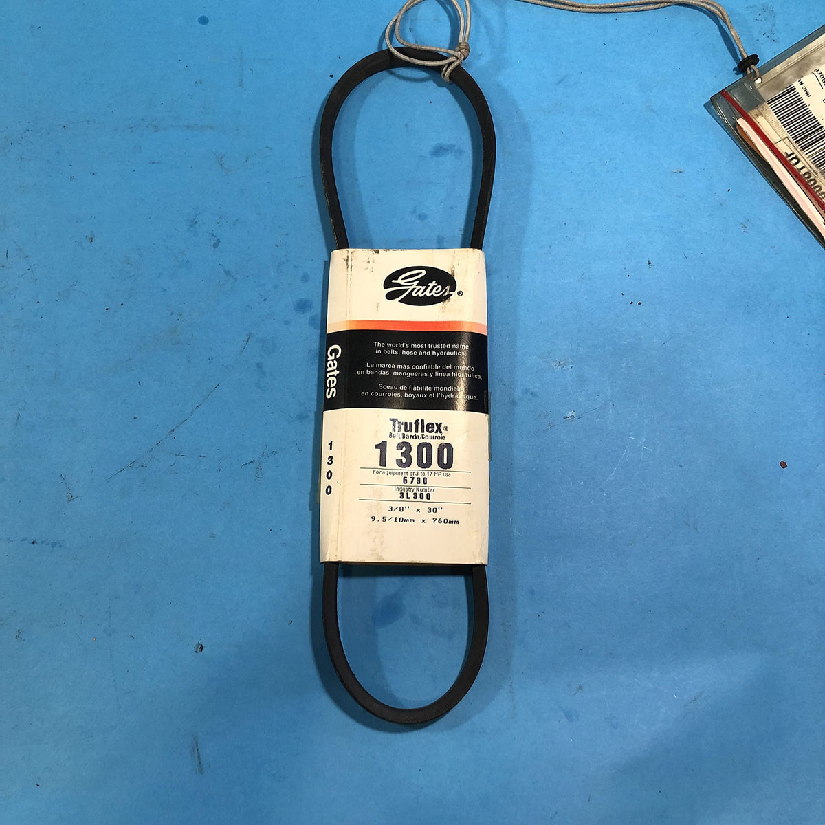 Gates 3L300 Truflex V-Belt 30 Inch for Industrial Machinery