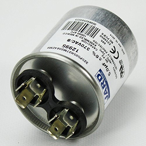 MARS 12995 Motor Run Capacitor 5MFD 370V Round