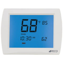 PECO T12532-001 Performance PRO Touch Screen Thermostat 3H/2C