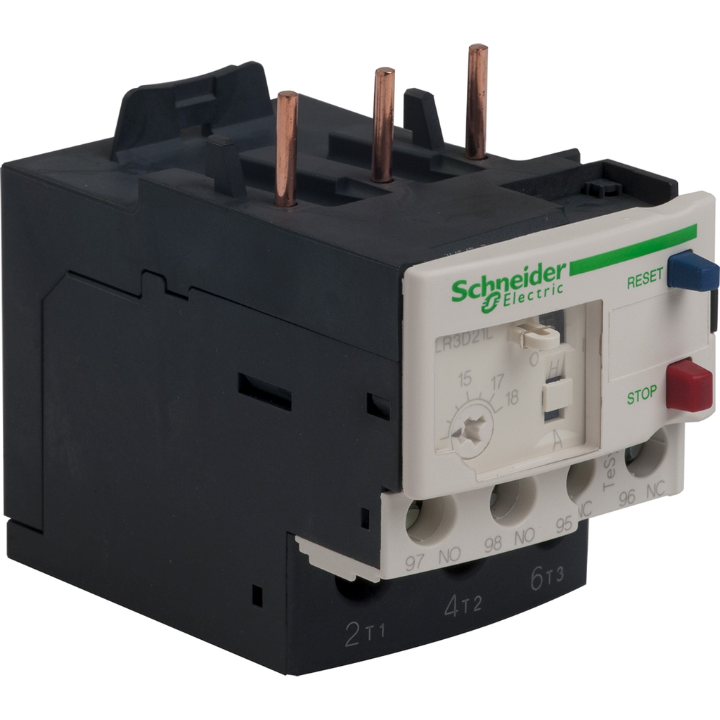 Schneider Electric LR3D21L Thermal Overload Relay 12-18A Schneider Electric Replacement LR3D21L