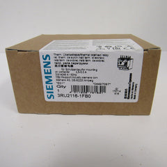 Siemens 3RU2116-1FB0 Overload Relay 3.5-5.0 AMP