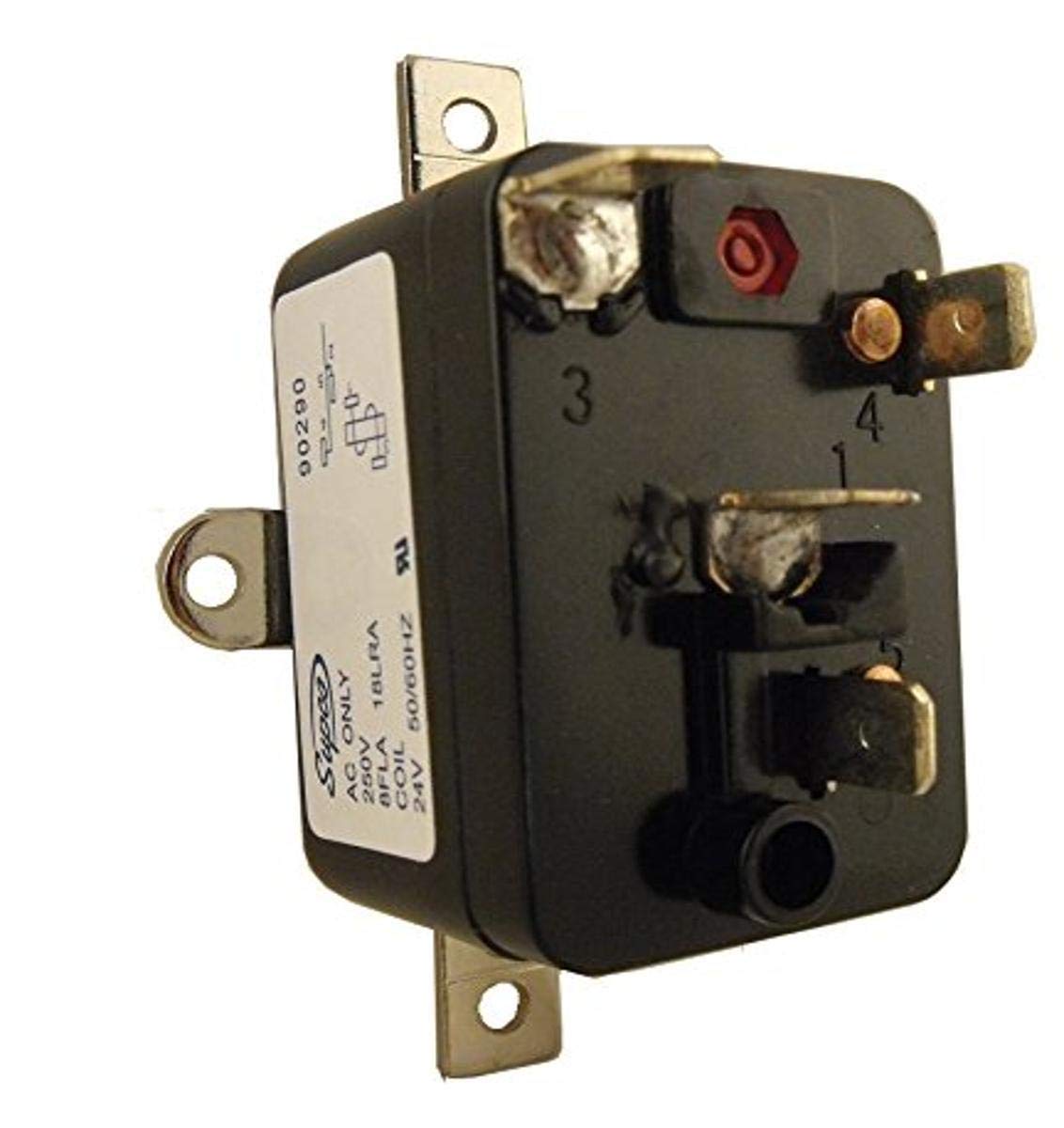 Supco 90290 4A 24V SPST Fan Relay