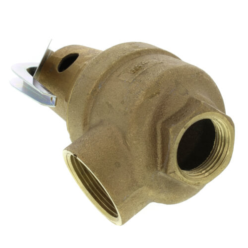 Apollo Valves 10-615-16 1 INCH FNPT x 1-1/4 INCH FNPT RVW61 3,381,000 BTU Bronze Hot Water Relief Valve (80 PSI)