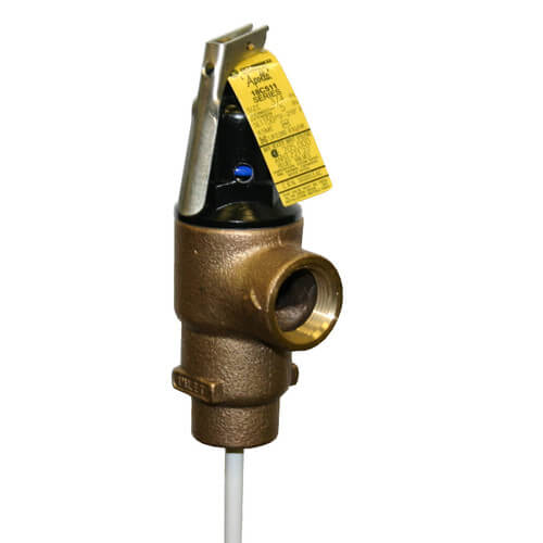 Apollo Valves 18C-511-5-125 3/4 Inch TPC 1,619,000 BTU Capacity Temperature & Pressure Relief Valve with 5 Inch Element