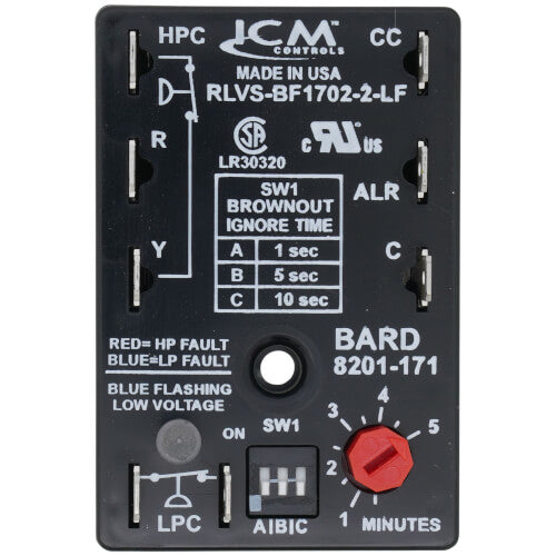 Bard 8201-171BX Compressor Control Module HVAC System Component