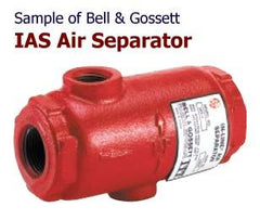 Bell & Gossett 112099 IAS-2.5 Air Separator 175 PSI Cast Iron